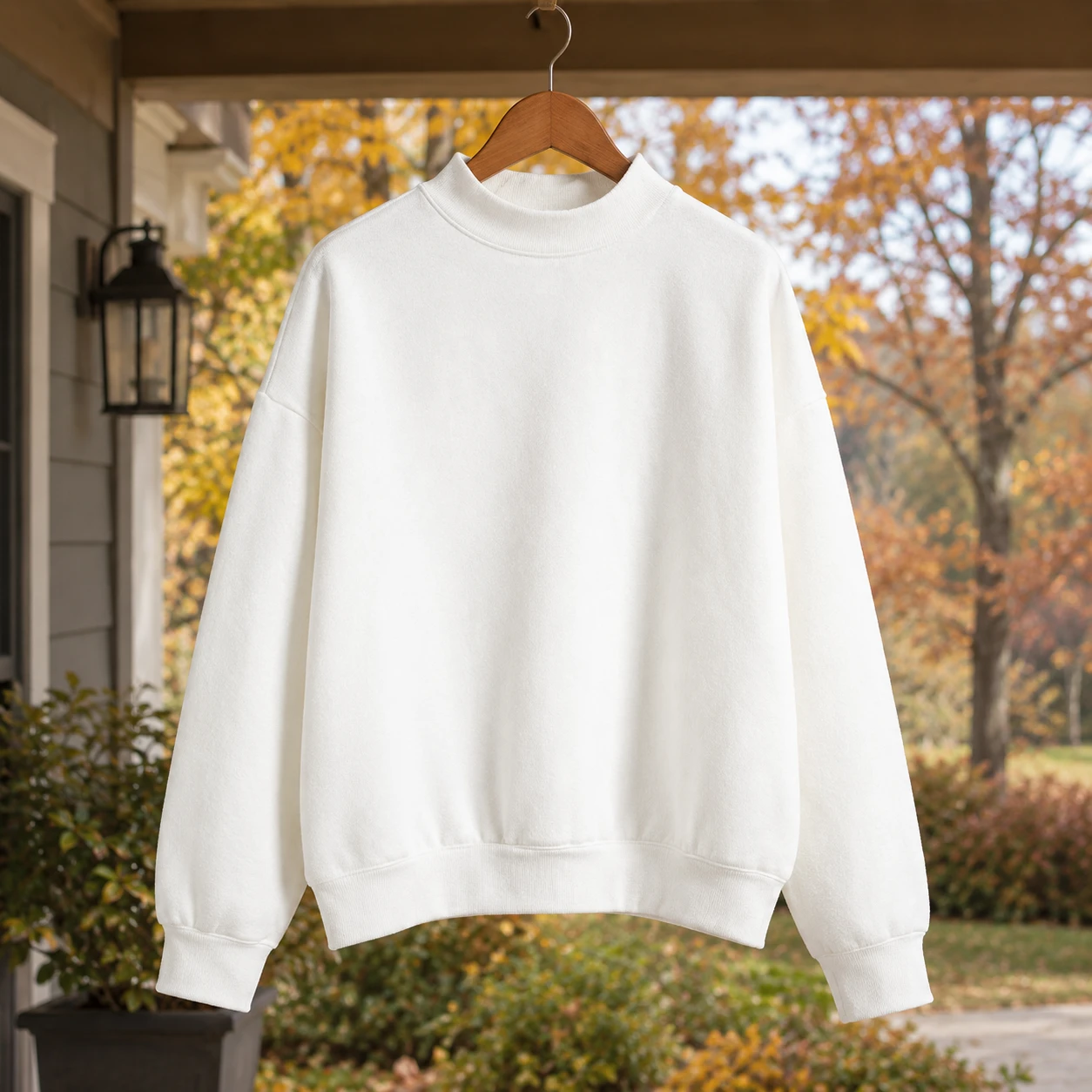 Magdalena Mock Neck Sweater