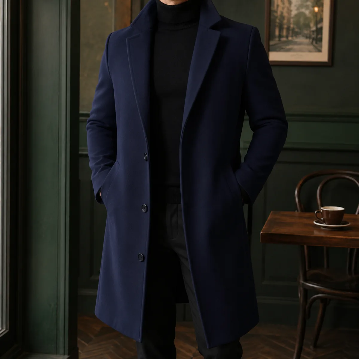 Thaddeus Tailored Overcoat