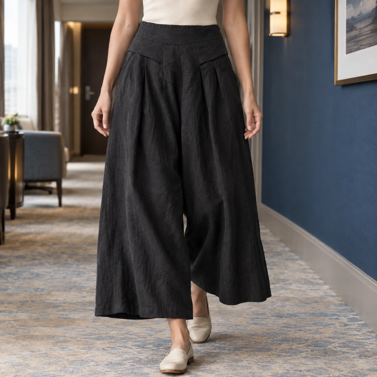 Jacinta-Claire Wide Leg Pants