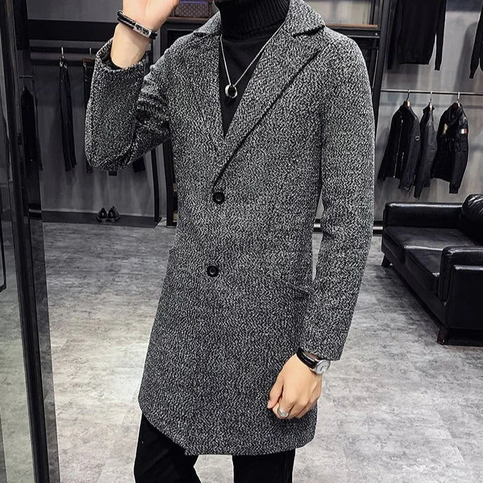 Everett Notch-Lapel Coat