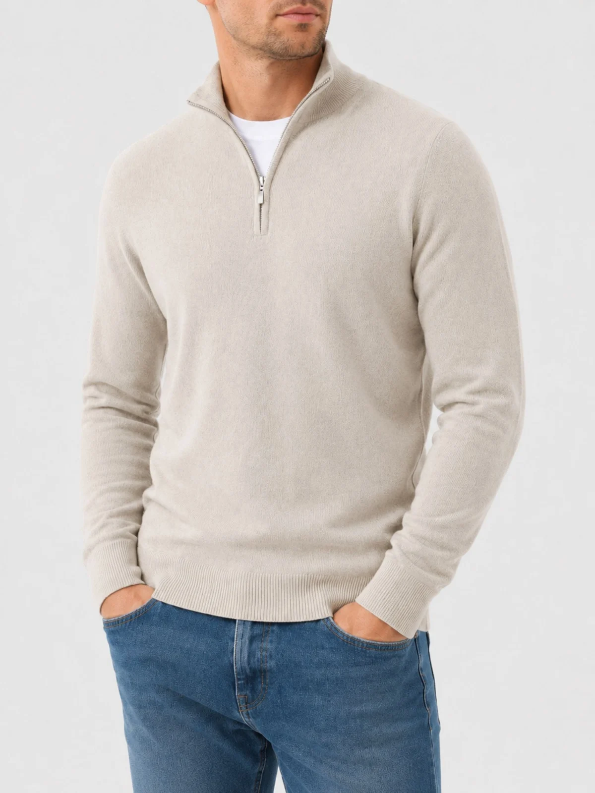 Southwold Quarter-Zip Sweater