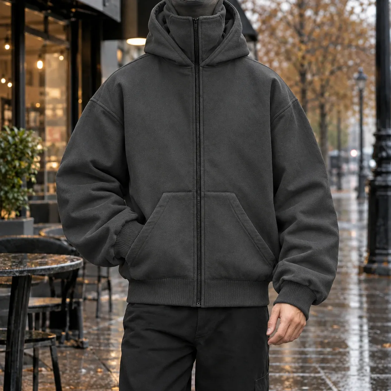 Philip-Cole Masked Zip Jacket — source gallery photograph 4