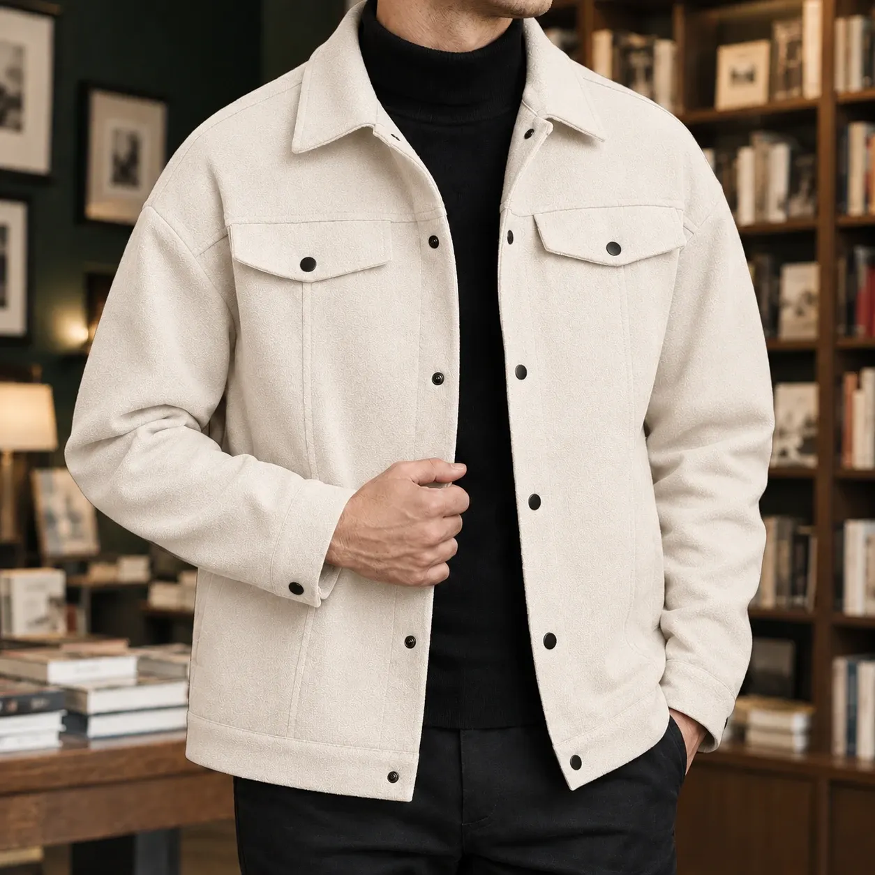 Calvin-Miles Utility Jacket — source gallery photograph 5