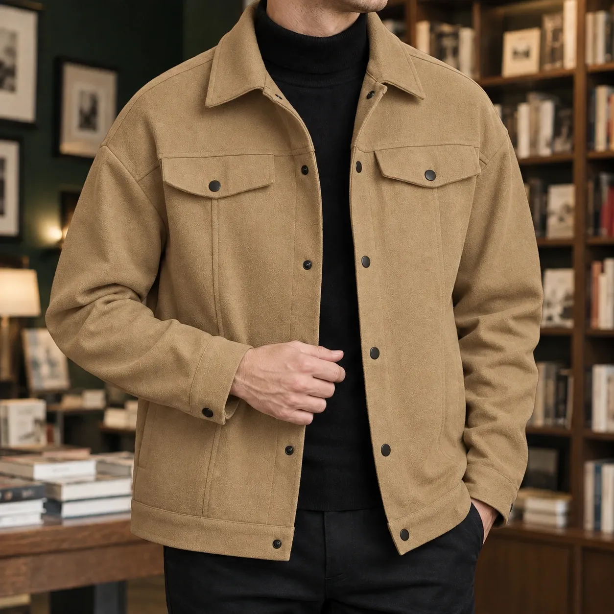 Calvin-Miles Utility Jacket — source gallery photograph 3