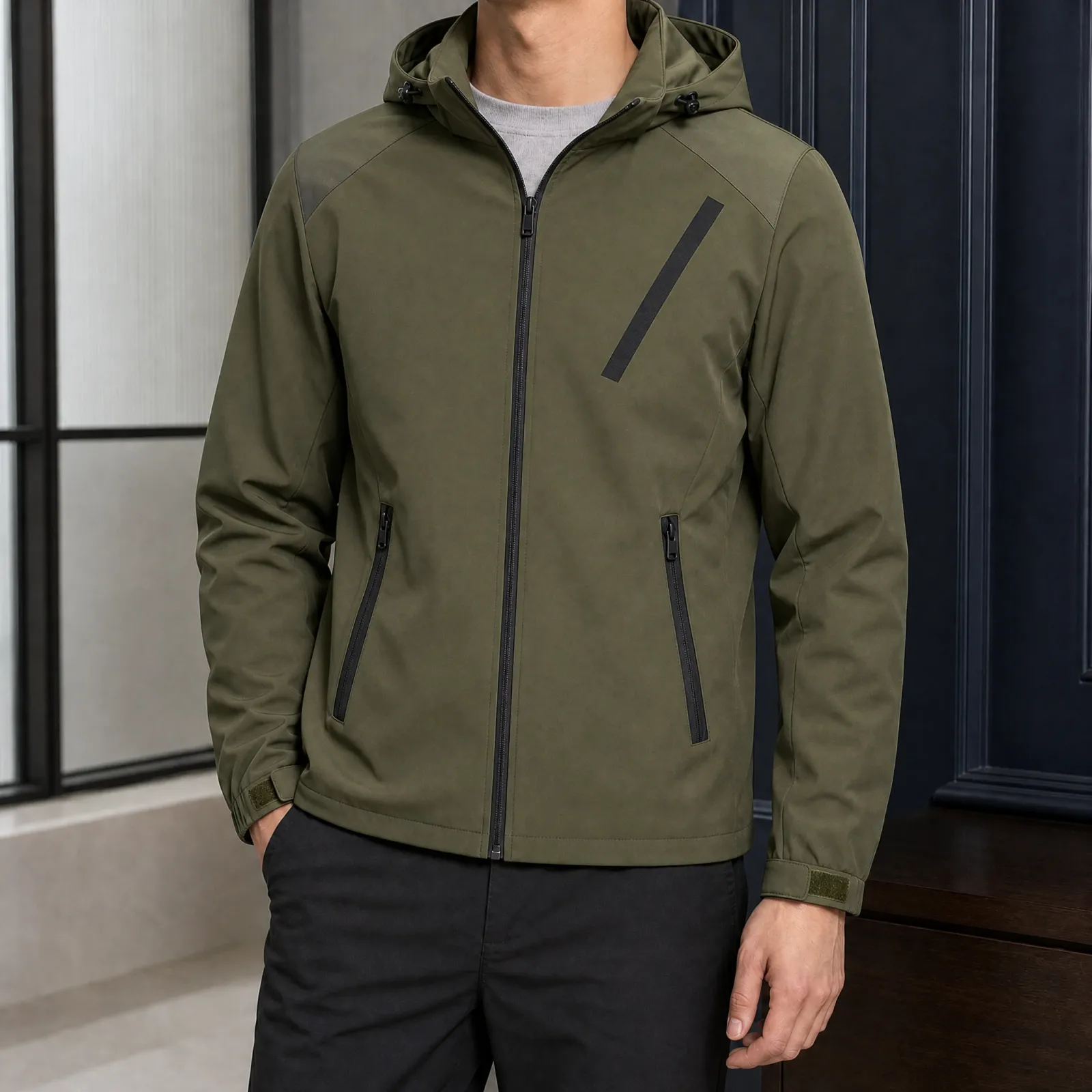 Sterling Hooded Jacket — source gallery photograph 3