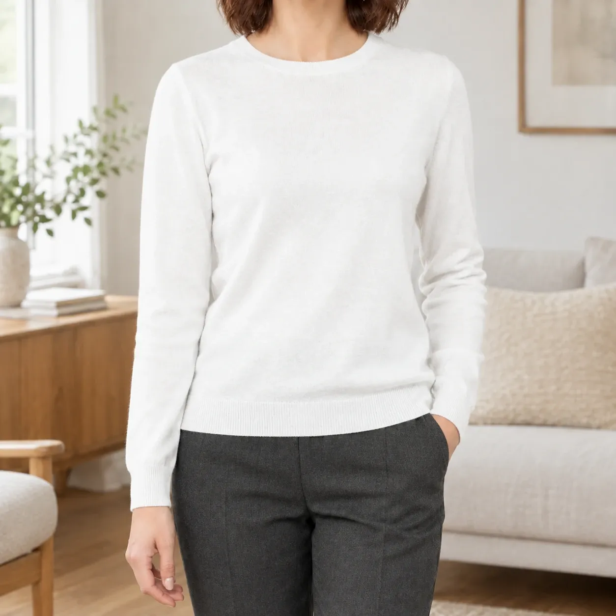 Giulia Crewneck Sweater — source gallery photograph 3