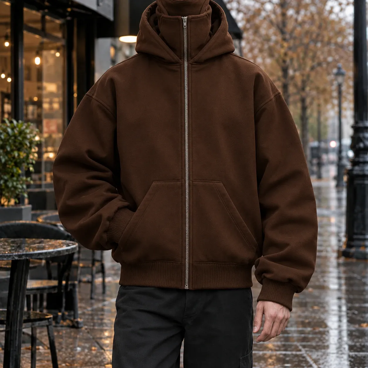 Philip-Cole Masked Zip Jacket — source gallery photograph 7
