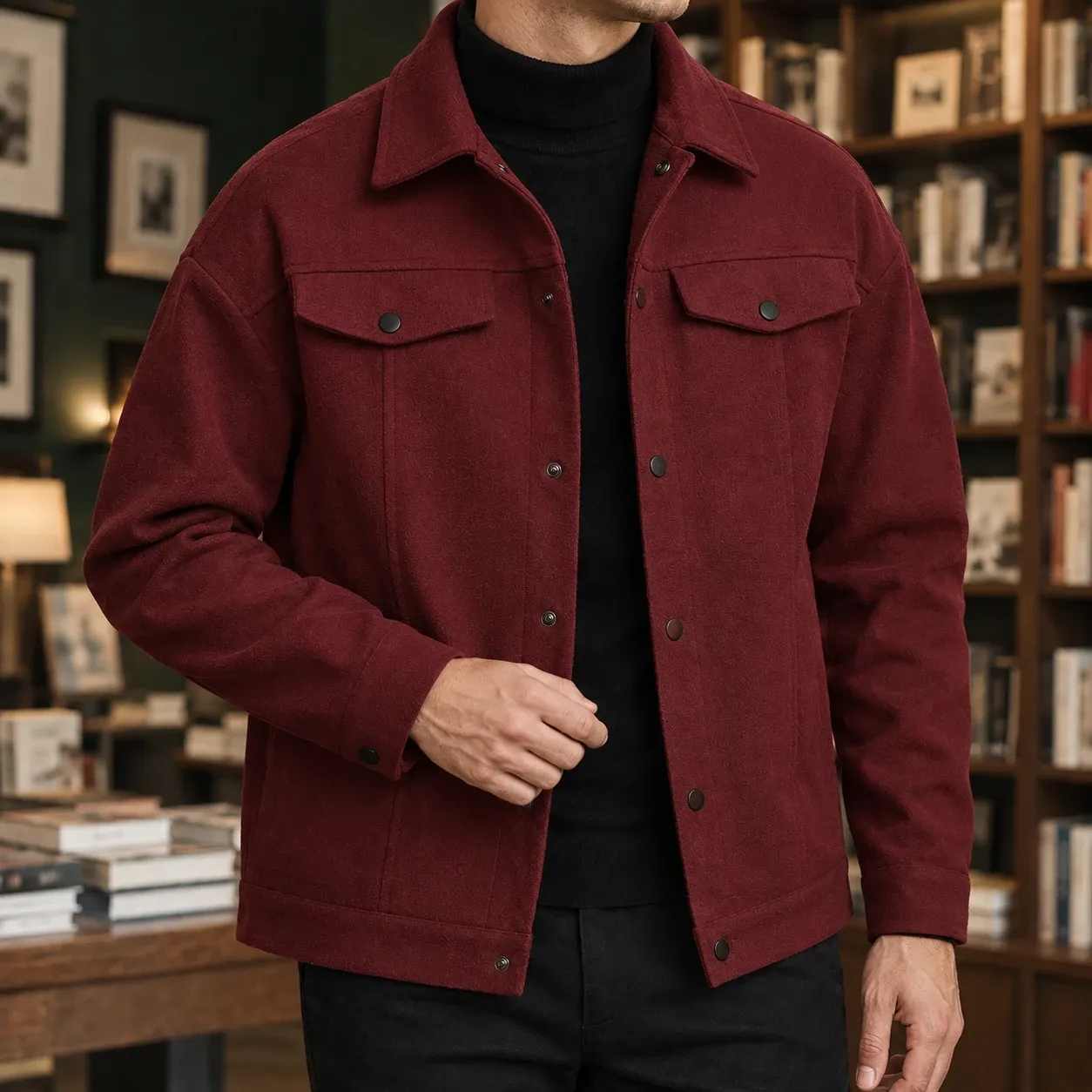 Calvin-Miles Utility Jacket — source gallery photograph 6