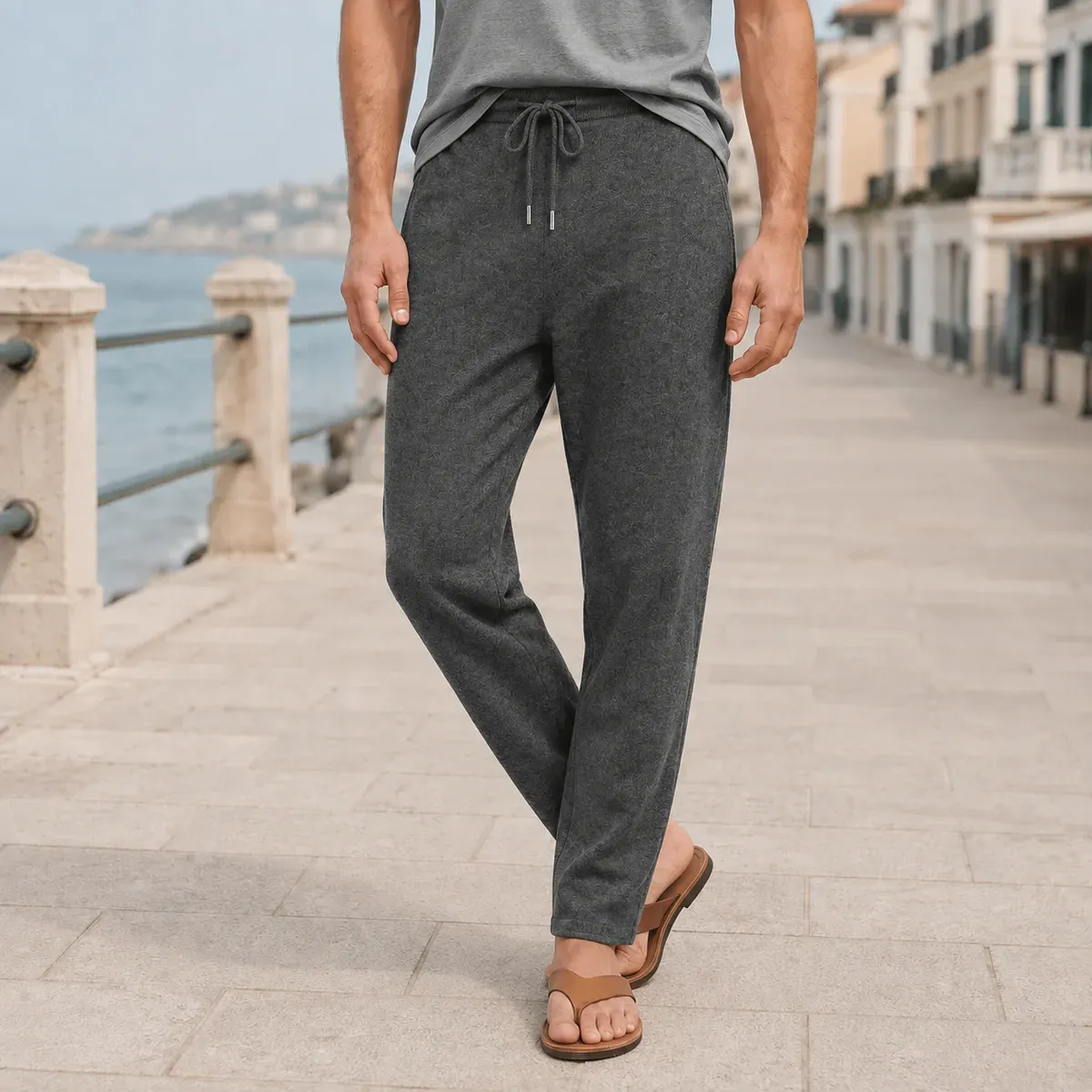 Francis Pants in Dark Gray