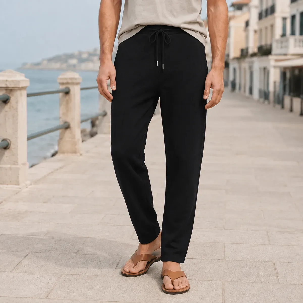 Francis Pants in Black