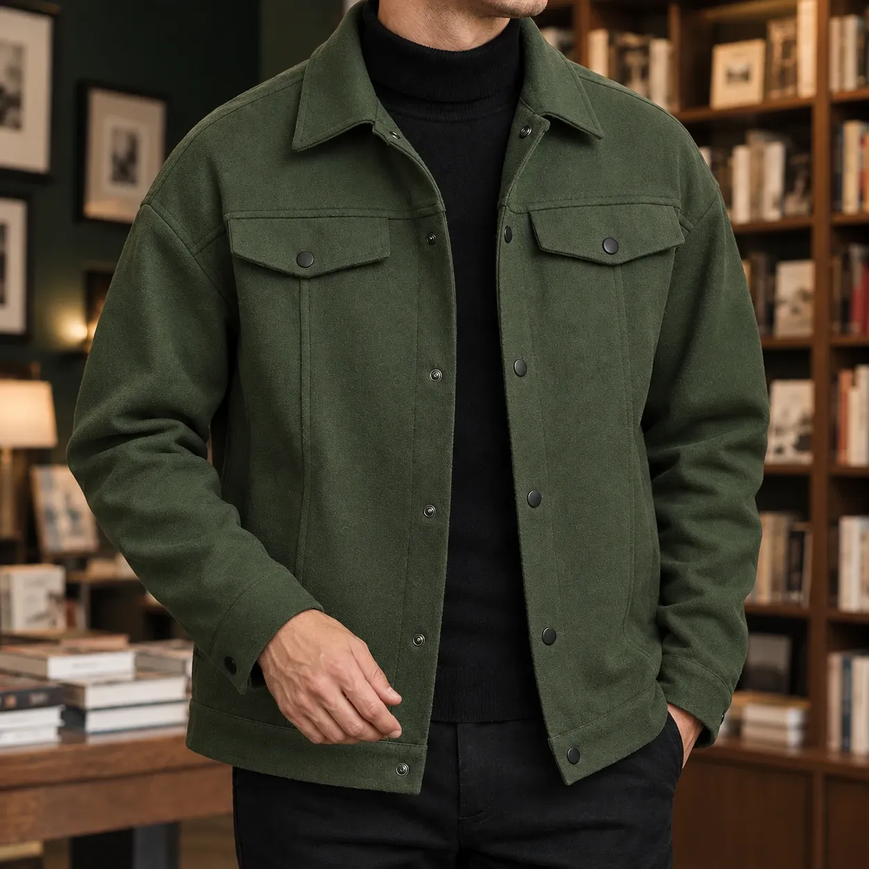 Calvin-Miles Utility Jacket — source gallery photograph 7