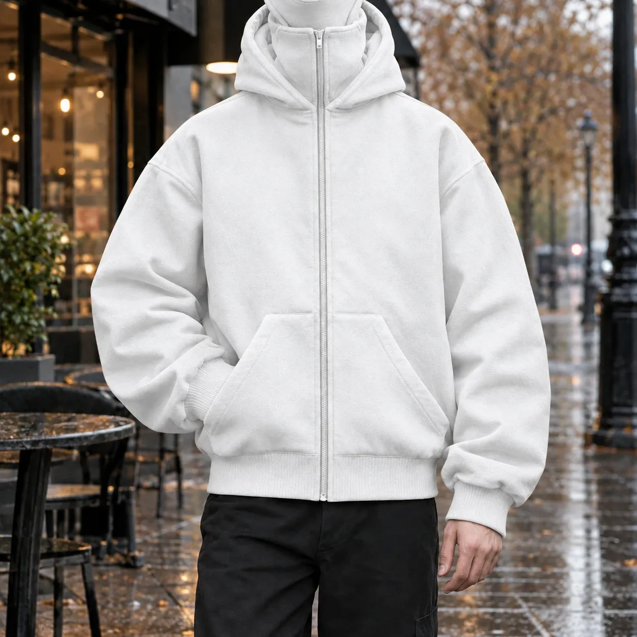 Philip-Cole Masked Zip Jacket — source gallery photograph 3