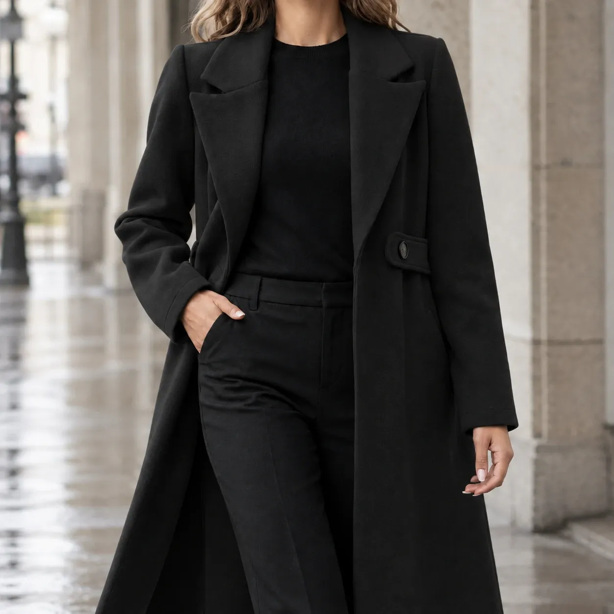 Valencia Tailored Coat — source gallery photograph 4