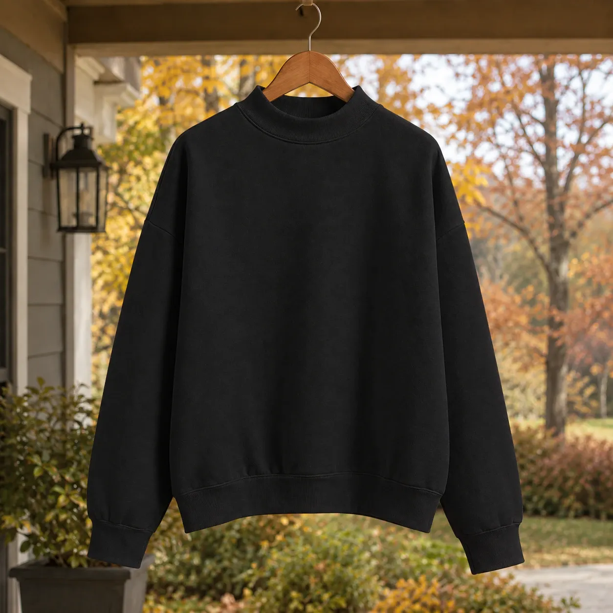 Magdalena Mock Neck Sweater — source gallery photograph 3
