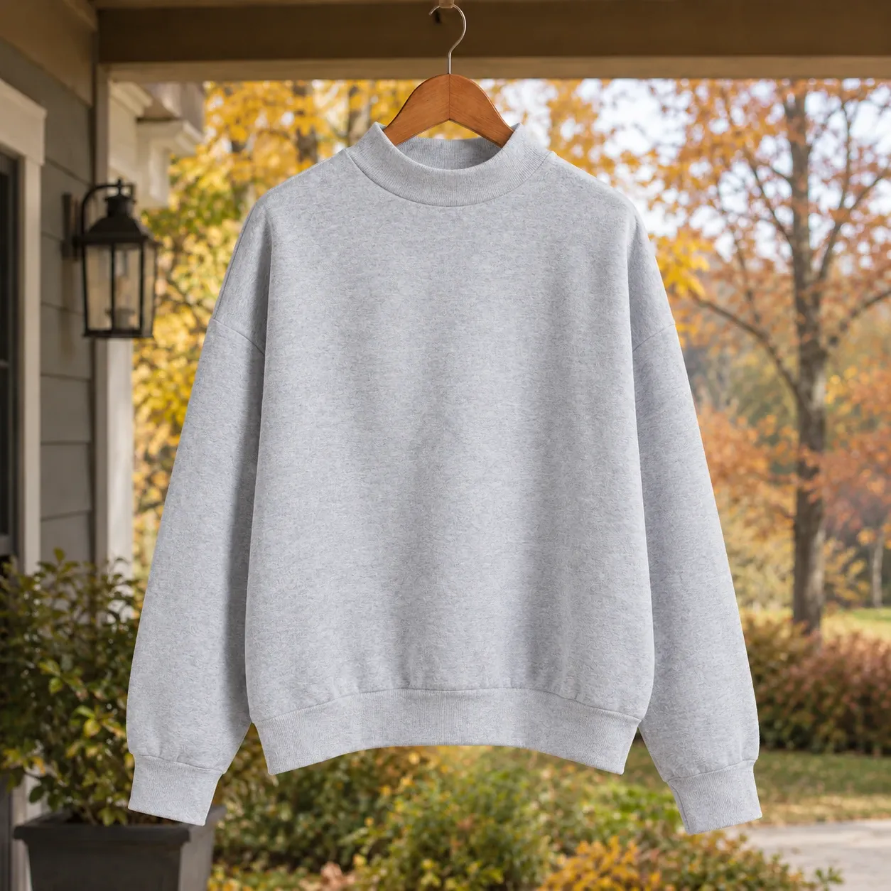 Magdalena Mock Neck Sweater — source gallery photograph 7