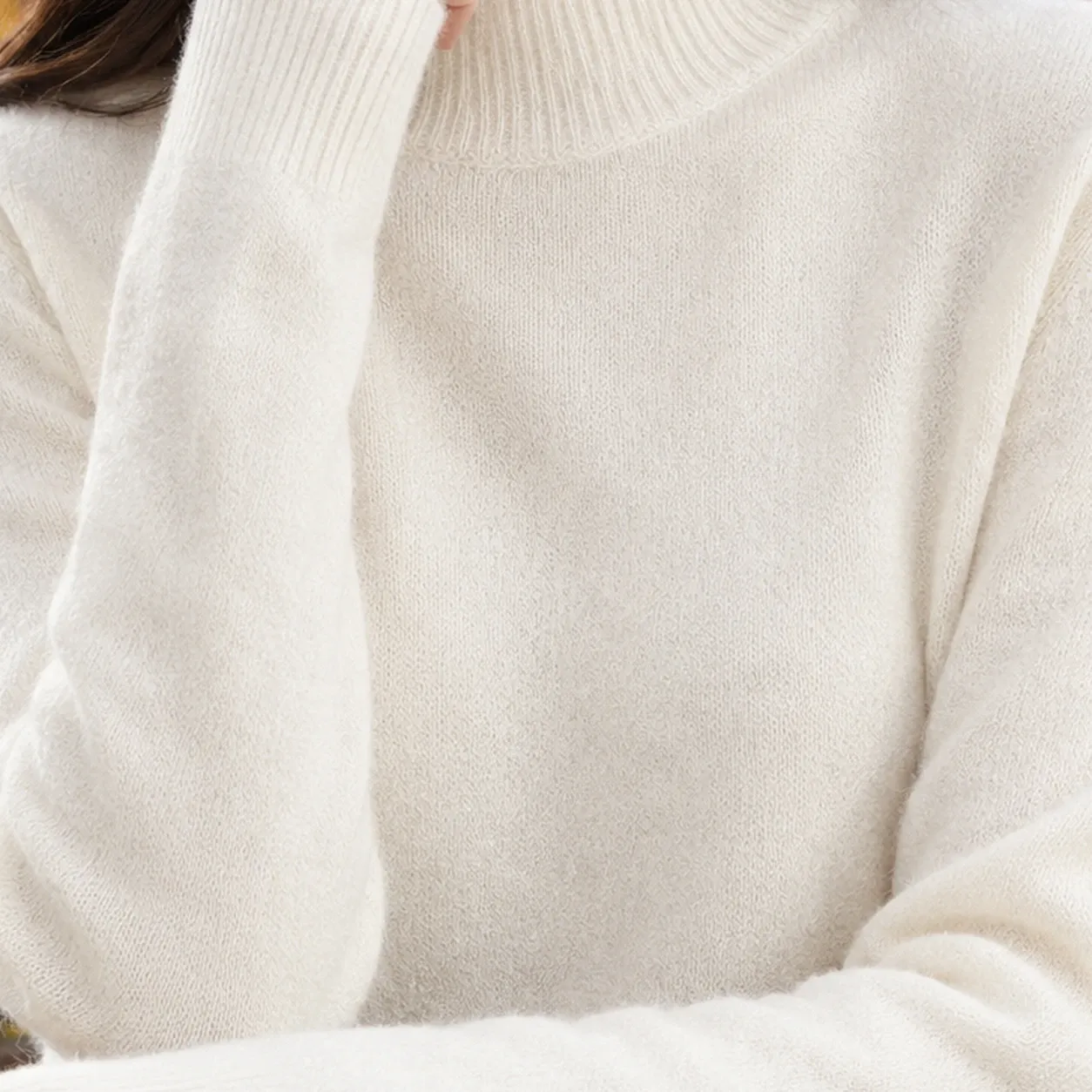 Ludovica-Belle Mock Neck Sweater — source gallery photograph 2