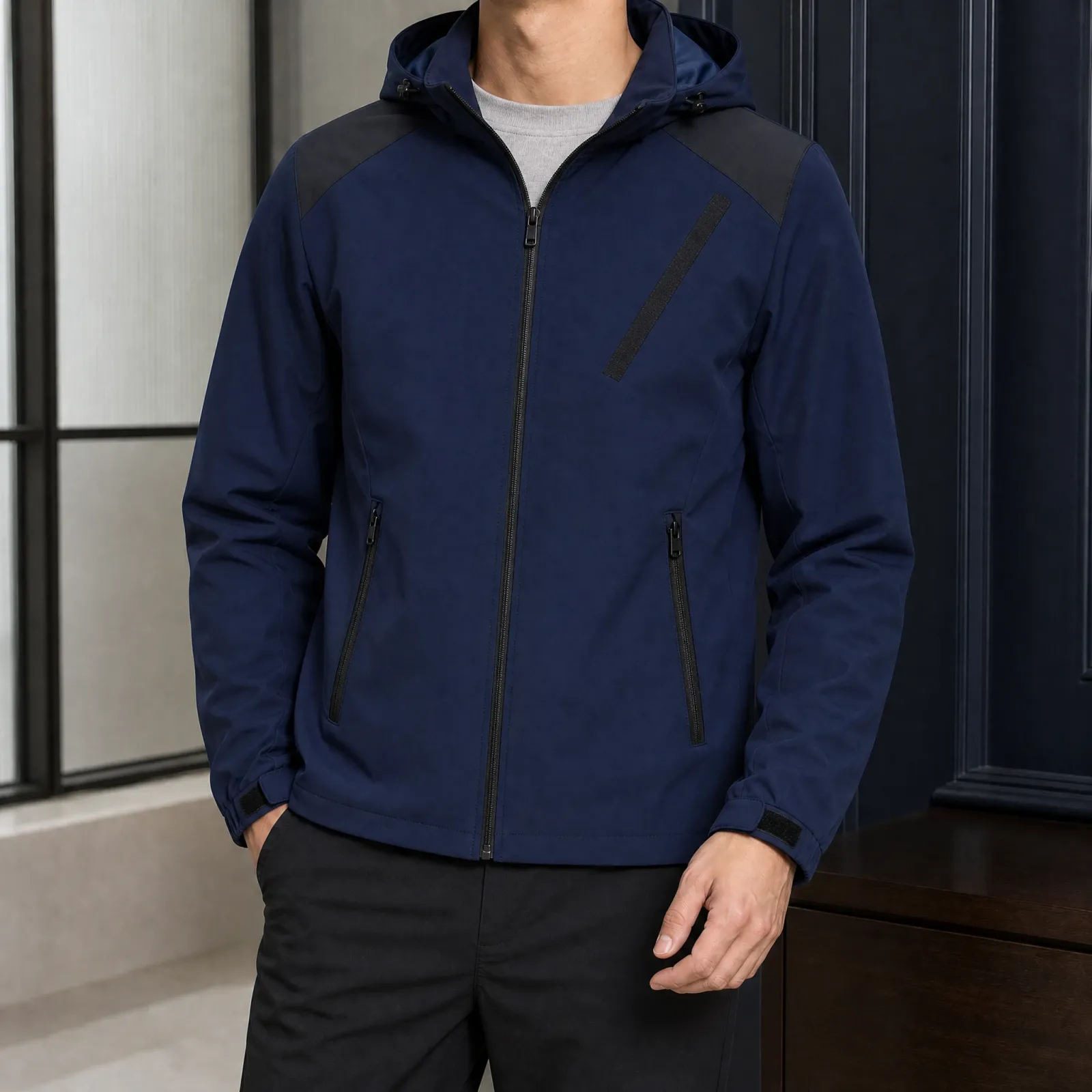 Sterling Hooded Jacket — source gallery photograph 7